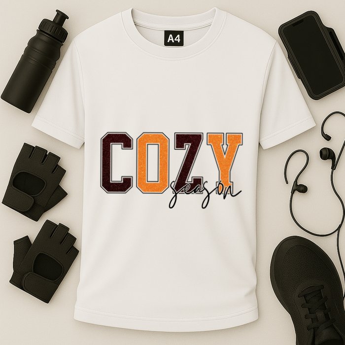 Cozy Season Fall Lover Cooling Performance Crew T-Shirt