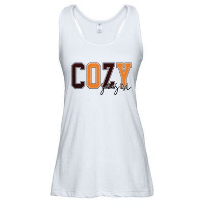 Cozy Season Fall Lover Ladies Essential Flowy Tank
