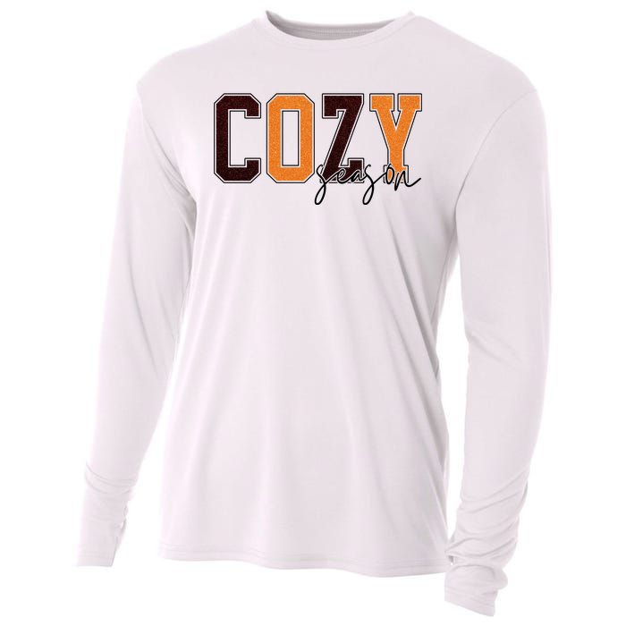 Cozy Season Fall Lover Cooling Performance Long Sleeve Crew