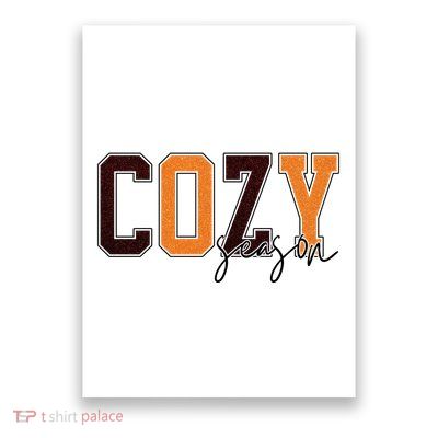 Cozy Season Fall Lover Poster