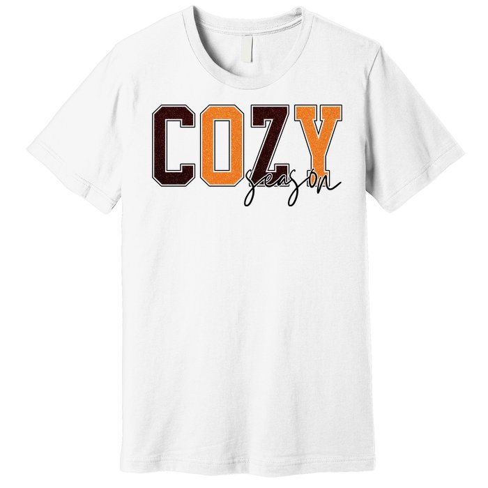 Cozy Season Fall Lover Premium T-Shirt