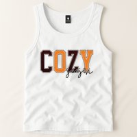 Cozy Season Fall Lover Tank Top