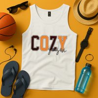 Cozy Season Fall Lover Tank Top