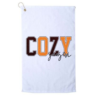 Cozy Season Fall Lover Golf Towel