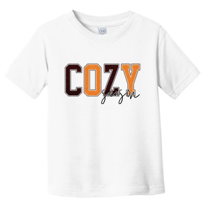 Cozy Season Fall Lover Toddler T-Shirt