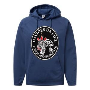 Corinthians Soccer Fan Lightweight Camisa Fiel Performance Fleece Hoodie