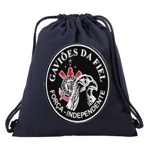 Corinthians Soccer Fan Lightweight Camisa Fiel Drawstring Bag