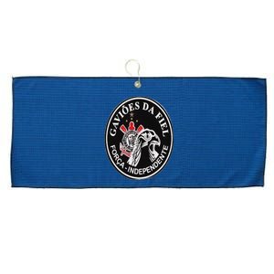 Corinthians Soccer Fan Lightweight Camisa Fiel Large Microfiber Waffle Golf Towel