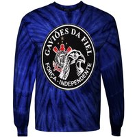 Corinthians Soccer Fan Lightweight Camisa Fiel Tie-Dye Long Sleeve Shirt