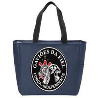 Corinthians Soccer Fan Lightweight Camisa Fiel Zip Tote Bag