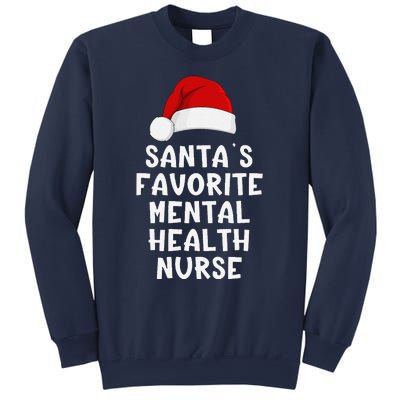 Christmas SantaS Favorite Mentor Funny Xmas Pajama Sweatshirt