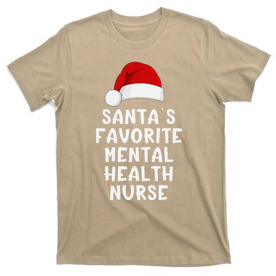 Christmas SantaS Favorite Mentor Funny Xmas Pajama T-Shirt