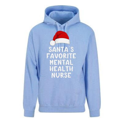 Christmas SantaS Favorite Mentor Funny Xmas Pajama Unisex Surf Hoodie