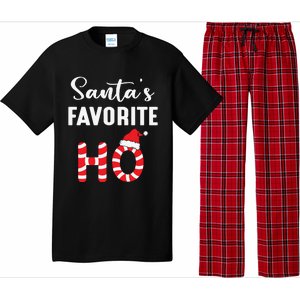 Christmas Santas Favorite Candy Ho Pajama Set