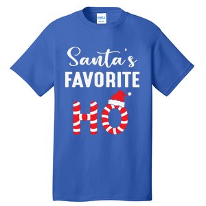 Christmas Santas Favorite Candy Ho Tall T-Shirt