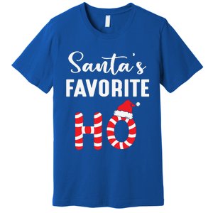 Christmas Santas Favorite Candy Ho Premium T-Shirt