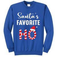 Christmas Santas Favorite Candy Ho Tall Sweatshirt