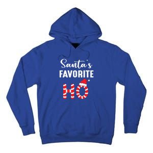 Christmas Santas Favorite Candy Ho Tall Hoodie