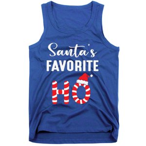 Christmas Santas Favorite Candy Ho Tank Top