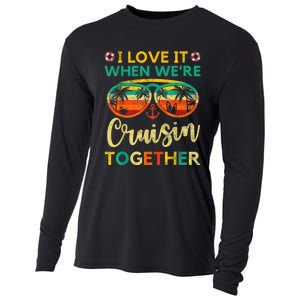 Cruise Ship Family Friends Matching Vacation Trip I Love It Cooling Performance Long Sleeve Crew