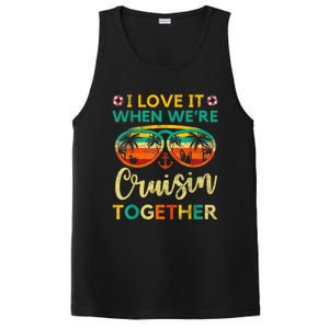 Cruise Ship Family Friends Matching Vacation Trip I Love It PosiCharge Competitor Tank