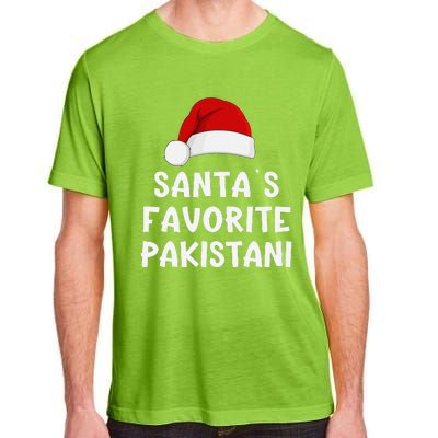 Christmas SantaS Favorite Pakistani Funny Pajama Pakistan Adult ChromaSoft Performance T-Shirt