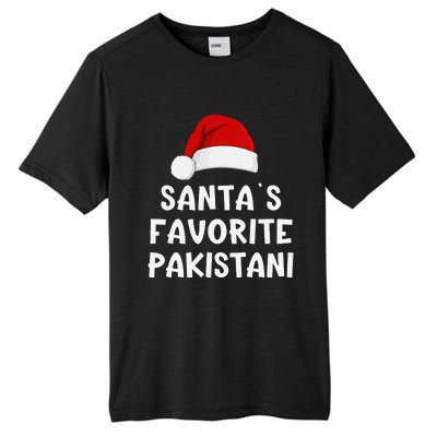 Christmas SantaS Favorite Pakistani Funny Pajama Pakistan Tall Fusion ChromaSoft Performance T-Shirt