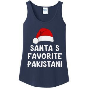 Christmas SantaS Favorite Pakistani Funny Pajama Pakistan Ladies Essential Tank