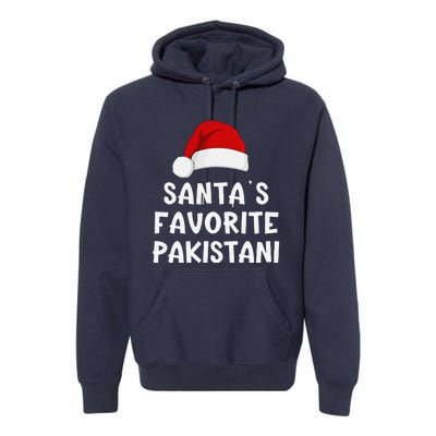 Christmas SantaS Favorite Pakistani Funny Pajama Pakistan Premium Hoodie