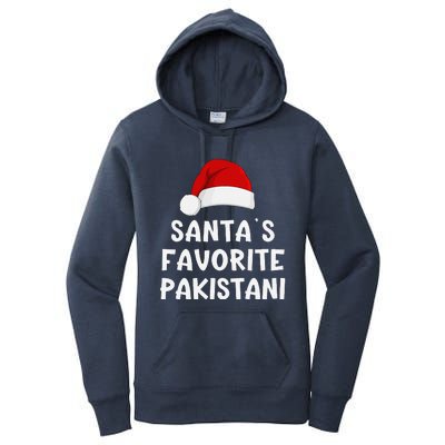 Christmas SantaS Favorite Pakistani Funny Pajama Pakistan Women's Pullover Hoodie