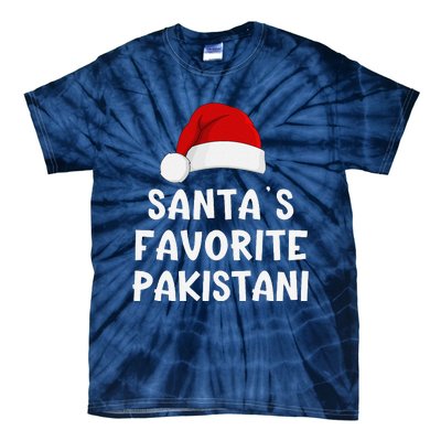 Christmas SantaS Favorite Pakistani Funny Pajama Pakistan Tie-Dye T-Shirt