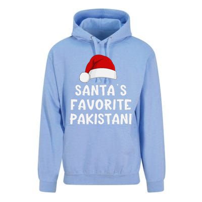 Christmas SantaS Favorite Pakistani Funny Pajama Pakistan Unisex Surf Hoodie