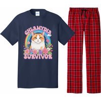 Chlamydia Survivor Funny Cat Meme Pajama Set