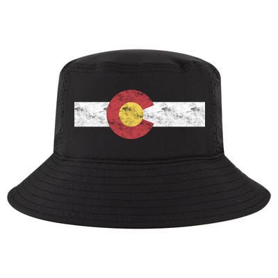 Colorado State Flag Gift Patriotic Colorado Day Gift Cool Comfort Performance Bucket Hat