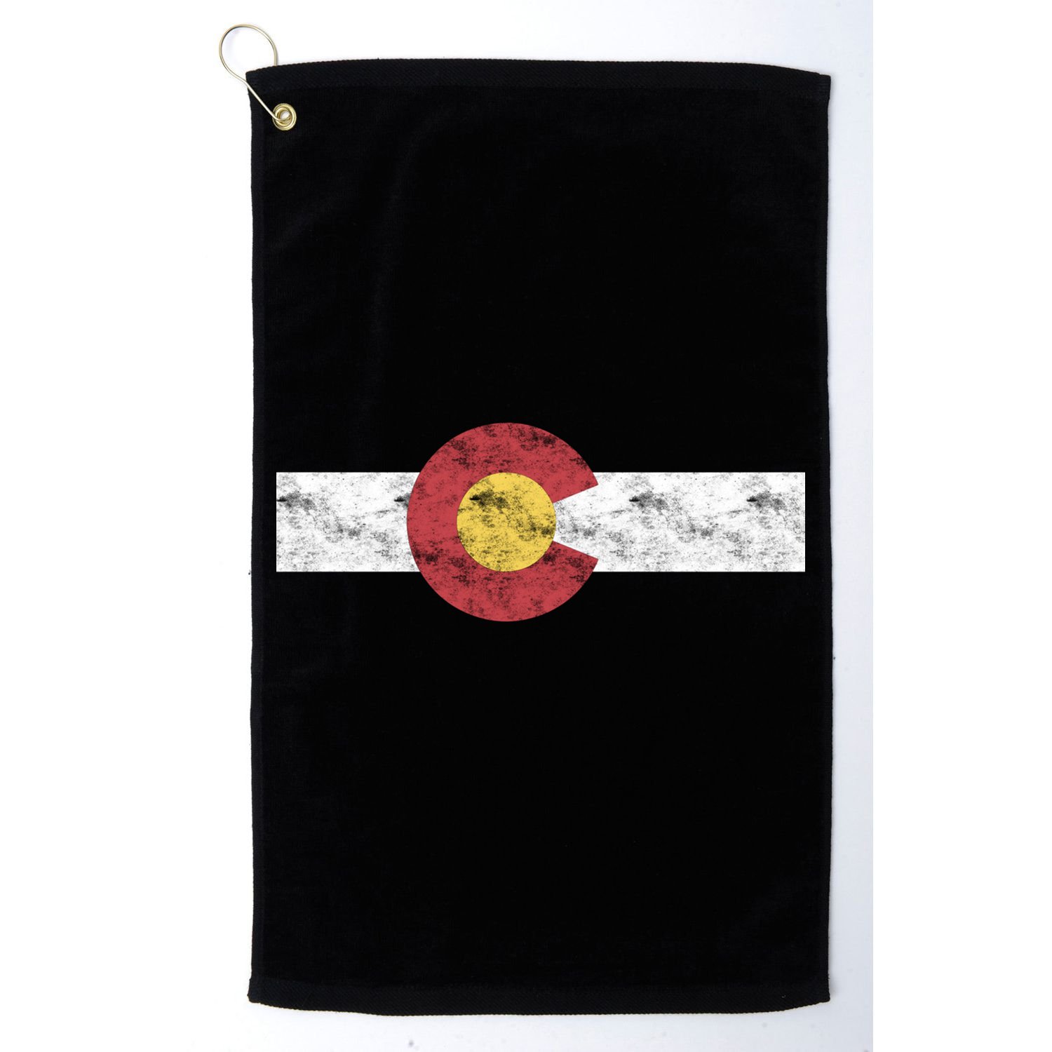 Colorado State Flag Gift Patriotic Colorado Day Gift Golf Towel