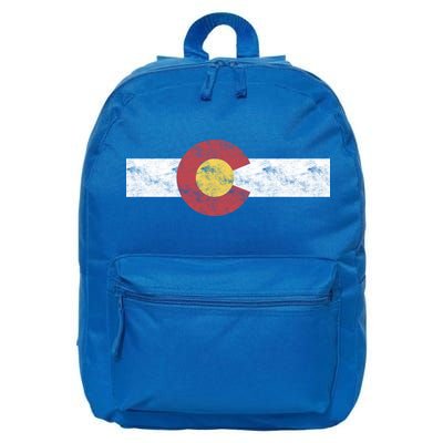 Colorado State Flag Gift Patriotic Colorado Day Gift 16 in Basic Backpack