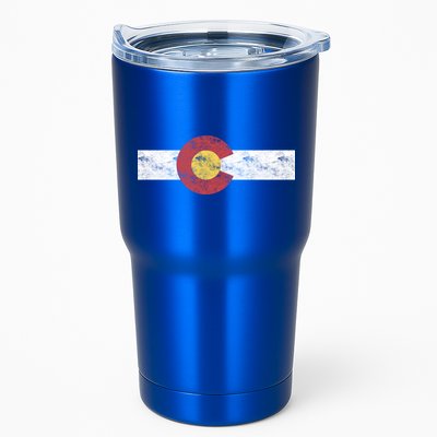 Colorado State Flag Gift Patriotic Colorado Day Gift Tumbler