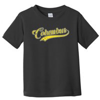 Columbus Soccer Fan Vintage Toddler T-Shirt