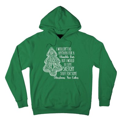 Christmas Shirts For Christmas Tree Cake Cute Graphic Tees Funny Tr Hoodie