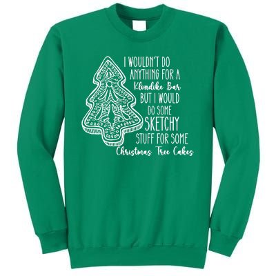 Christmas Shirts For Christmas Tree Cake Cute Graphic Tees Funny Tr Sweatshirt