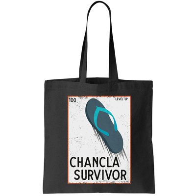 Chancla Survivor Funny Spanish Joke Bag