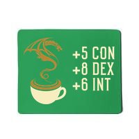 Coffee Stats For Roleplaying And Larping Tabletop Rpg Mousepad