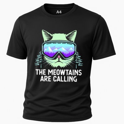Cool Snowboard For Ski Lover Mountain Skier Performance Shirt