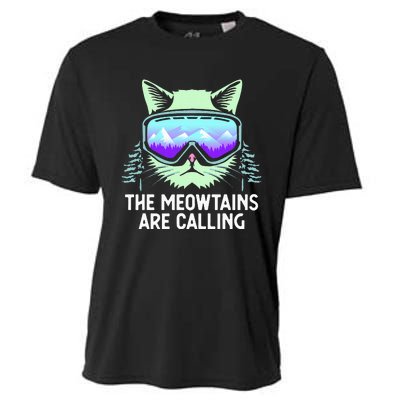 Cool Snowboard For Ski Lover Mountain Skier Cooling Performance Crew T-Shirt