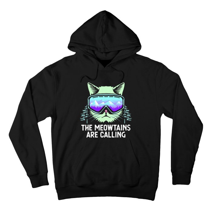 Cool Snowboard For Ski Lover Mountain Skier Hoodie