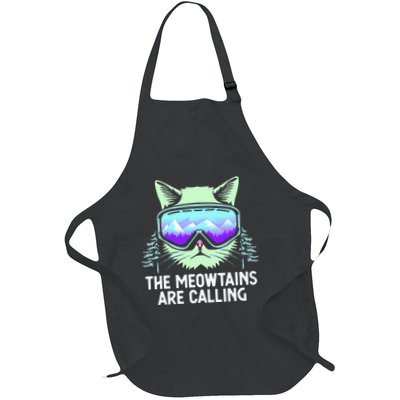 Cool Snowboard For Ski Lover Mountain Skier Apron