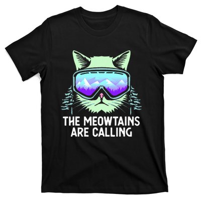 Cool Snowboard For Ski Lover Mountain Skier T-Shirt