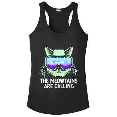 Cool Snowboard For Ski Lover Mountain Skier Ladies PosiCharge Competitor Racerback Tank