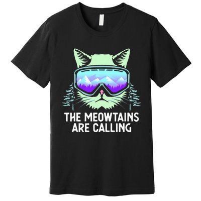 Cool Snowboard For Ski Lover Mountain Skier Premium T-Shirt