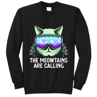 Cool Snowboard For Ski Lover Mountain Skier Tall Sweatshirt